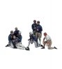 ARTESANIA LATINA 22900F1 Metalowe Figurki Royal Navy Officers 19 figurek 1/84